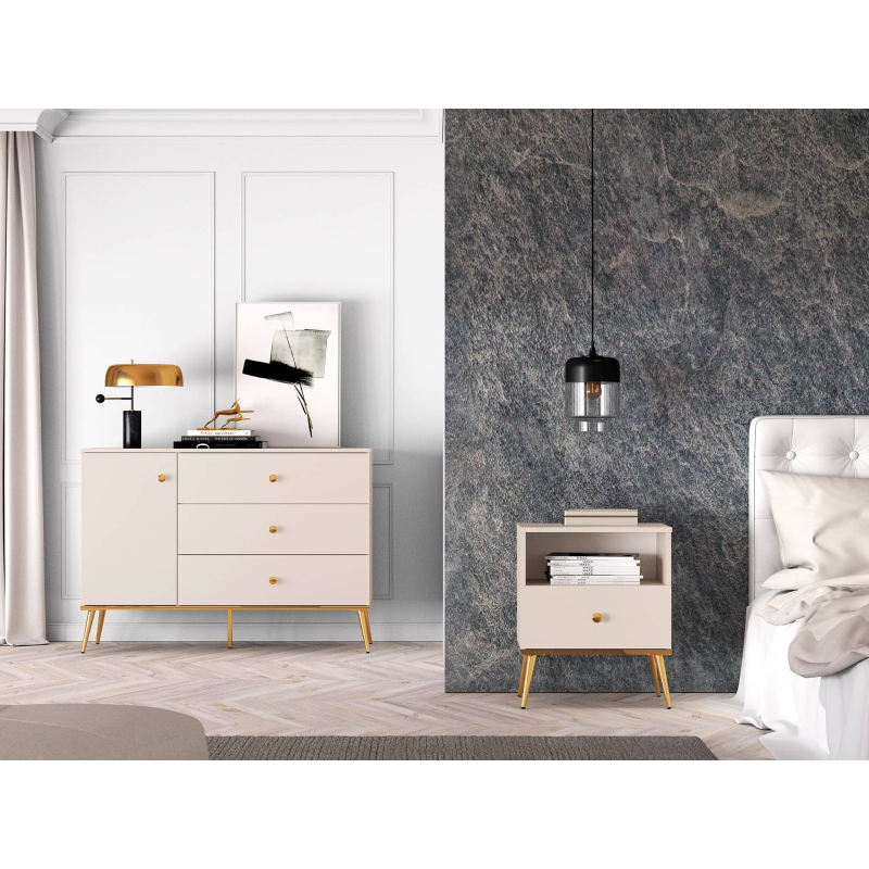 Naktinis staliukas SELGA, 50x34x54 cm