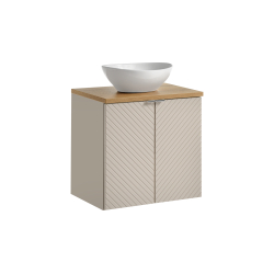 Pakabinama vonios spintelė su praustuvu 826A VIVO CASHMERE