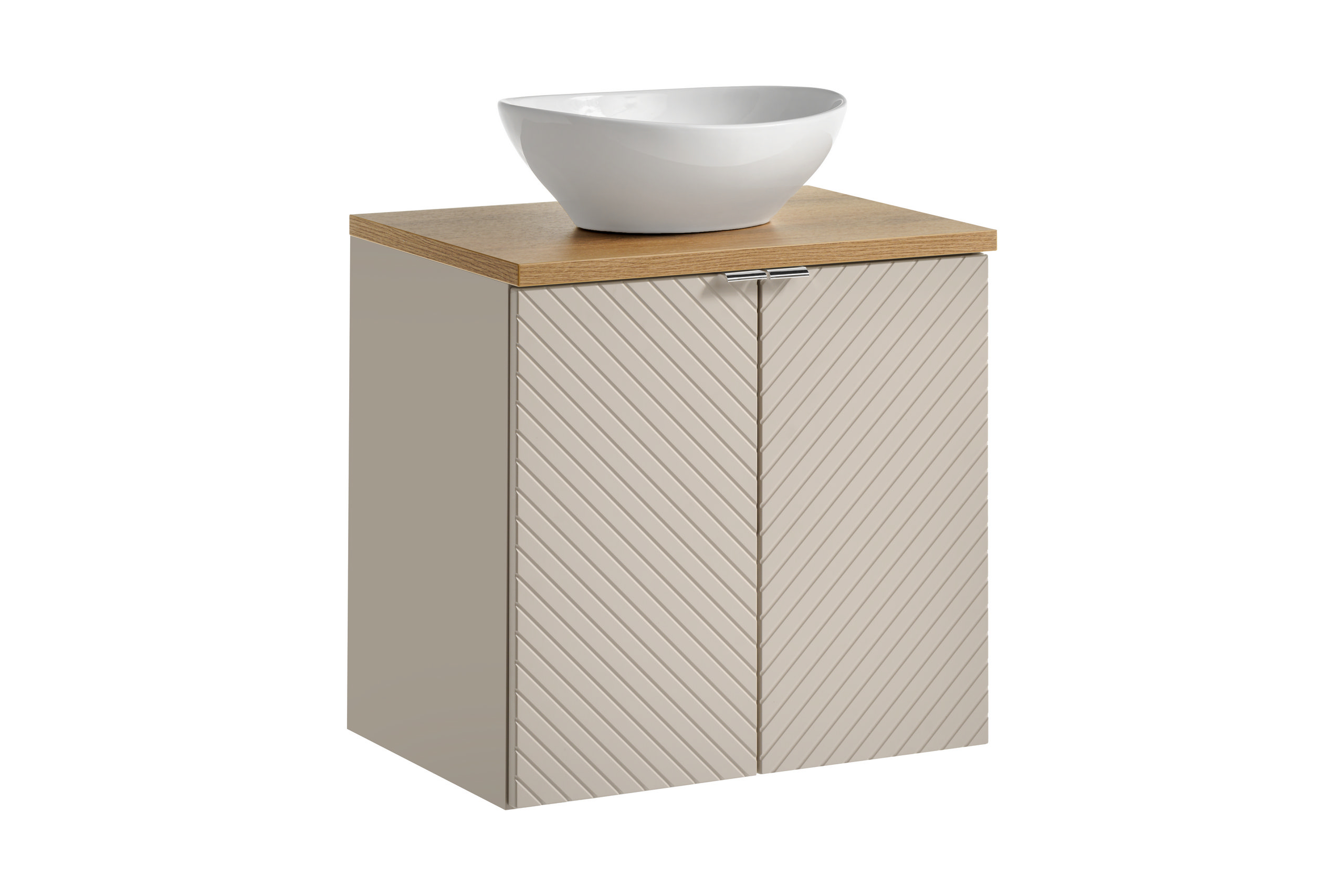 Pakabinama vonios spintelė su praustuvu 826A VIVO CASHMERE