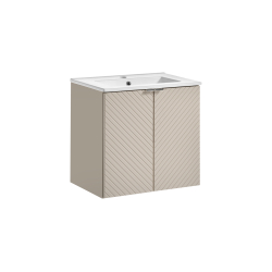 Pakabinama vonios spintelė su praustuvu 826D VIVO CASHMERE