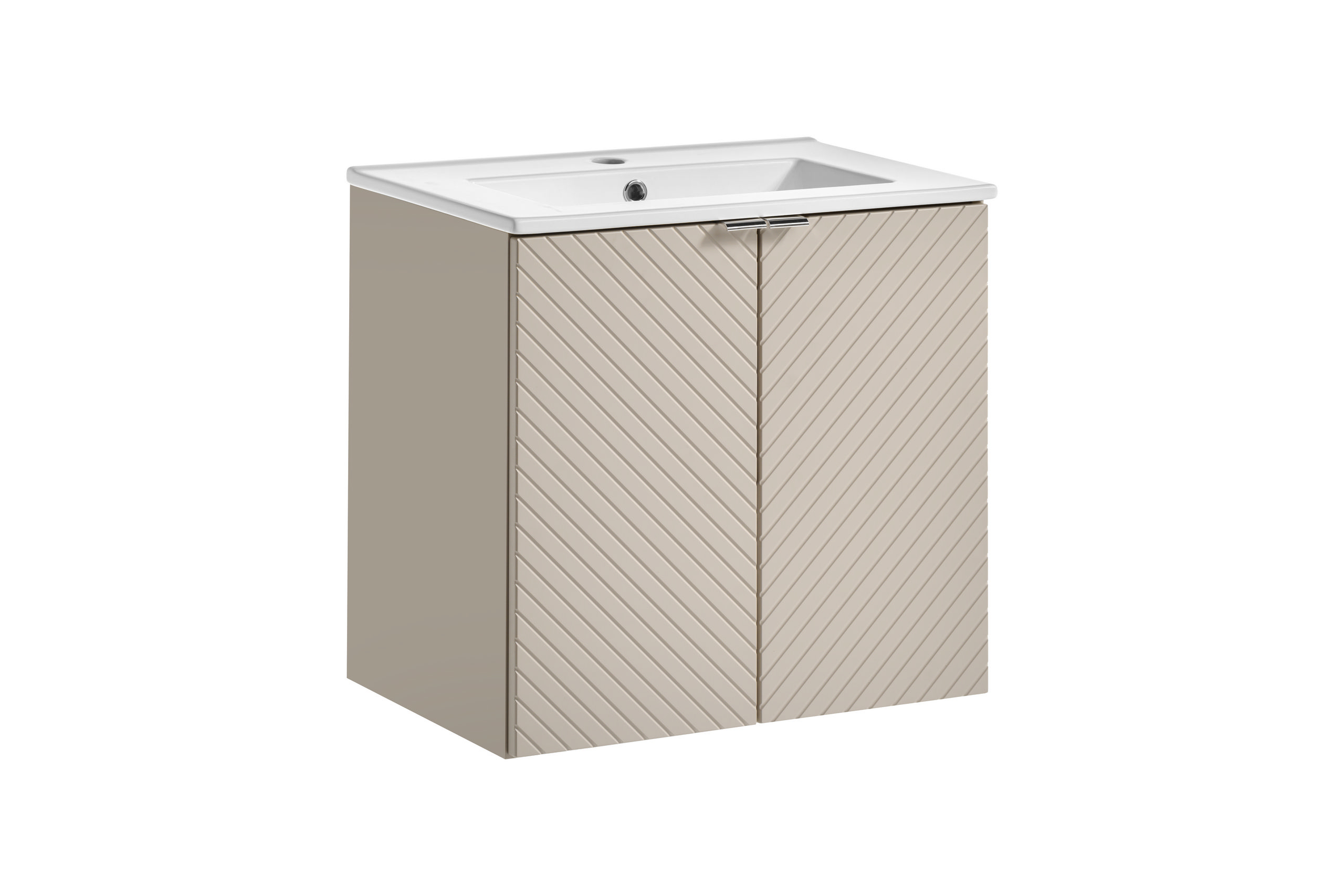 Pakabinama vonios spintelė su praustuvu 826D VIVO CASHMERE