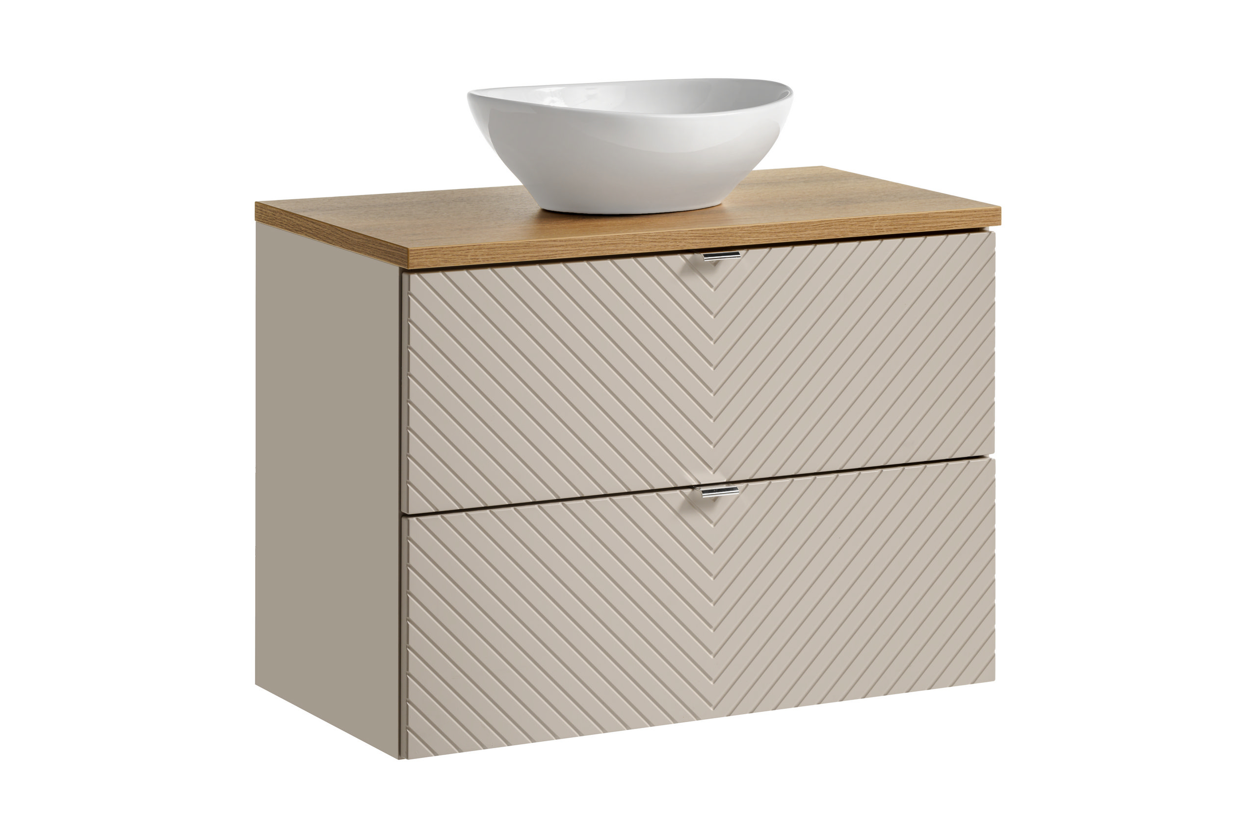 Pakabinama vonios spintelė su praustuvu 828B VIVO CASHMERE