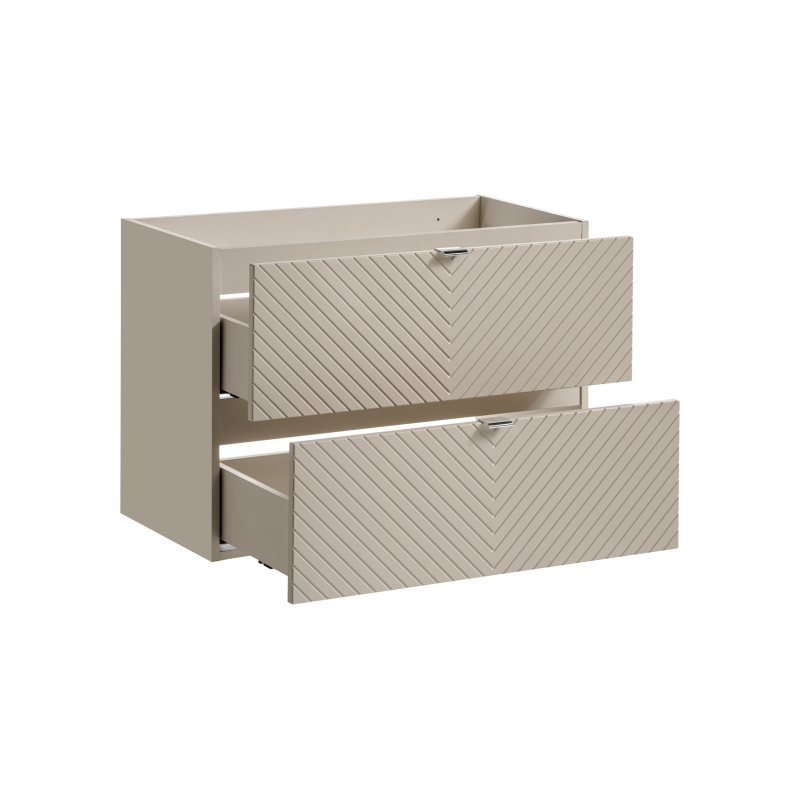 Pakabinama vonios spintelė su praustuvu 828B VIVO CASHMERE