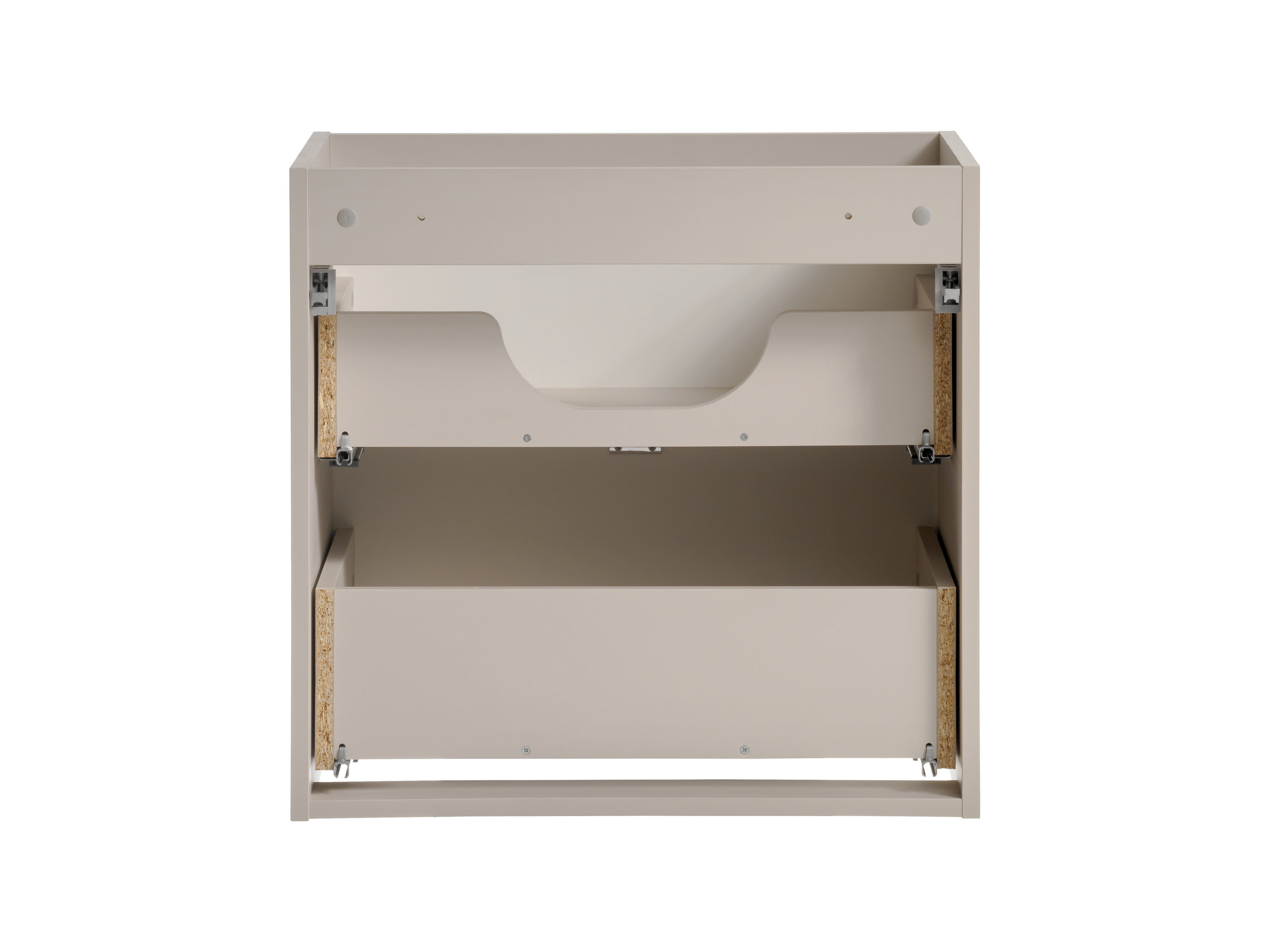 Pakabinama vonios spintelė su stalviršiumi 826B VIVO CASHMERE