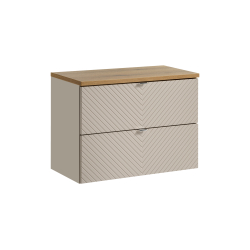 Pakabinama vonios spintelė su stalviršiumi 828B VIVO CASHMERE