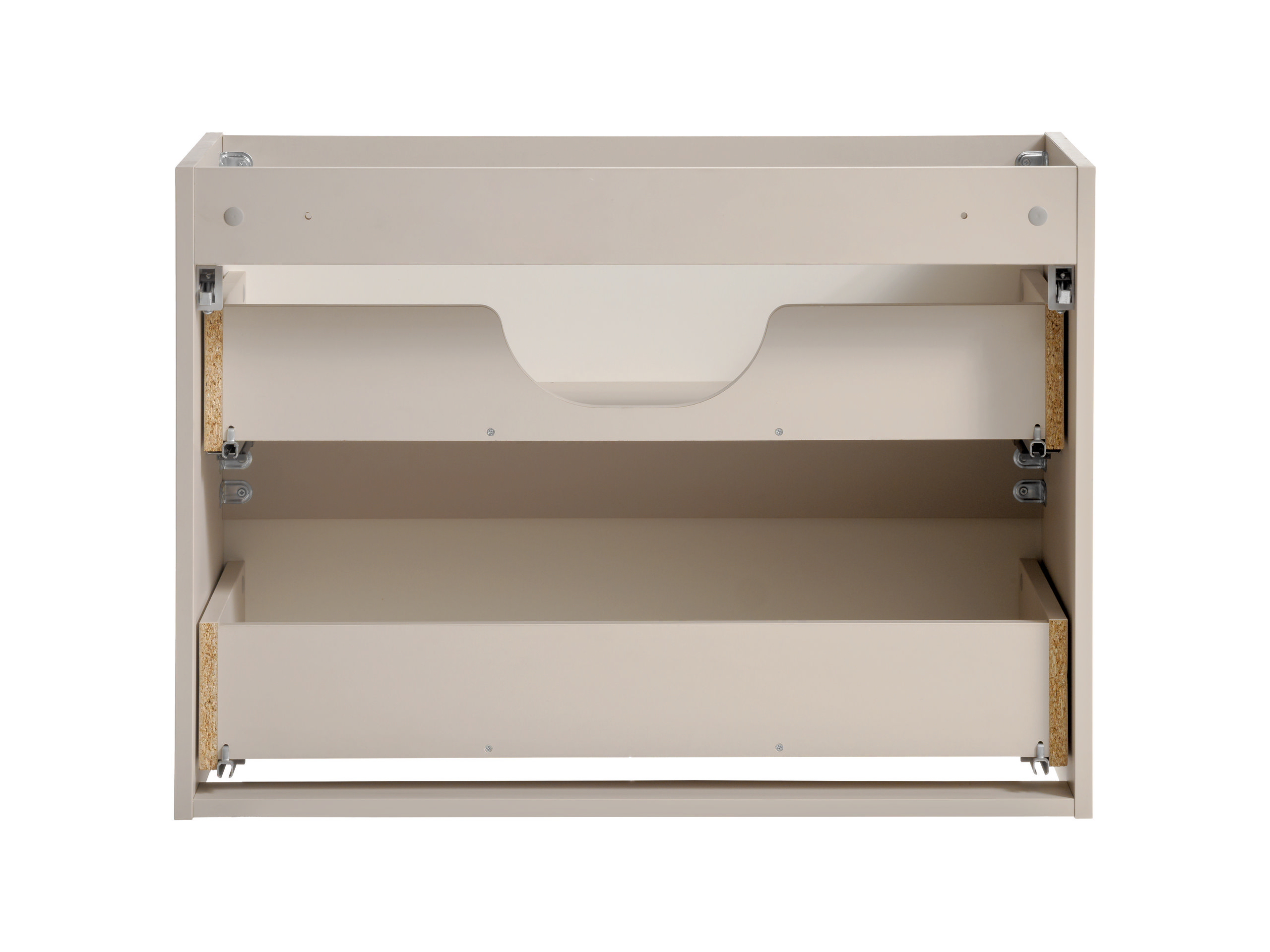 Pakabinama vonios spintelė su stalviršiumi 828A VIVO CASHMERE