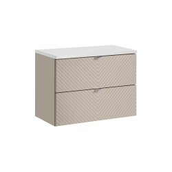 Pakabinama vonios spintelė su stalviršiumi 828A VIVO CASHMERE