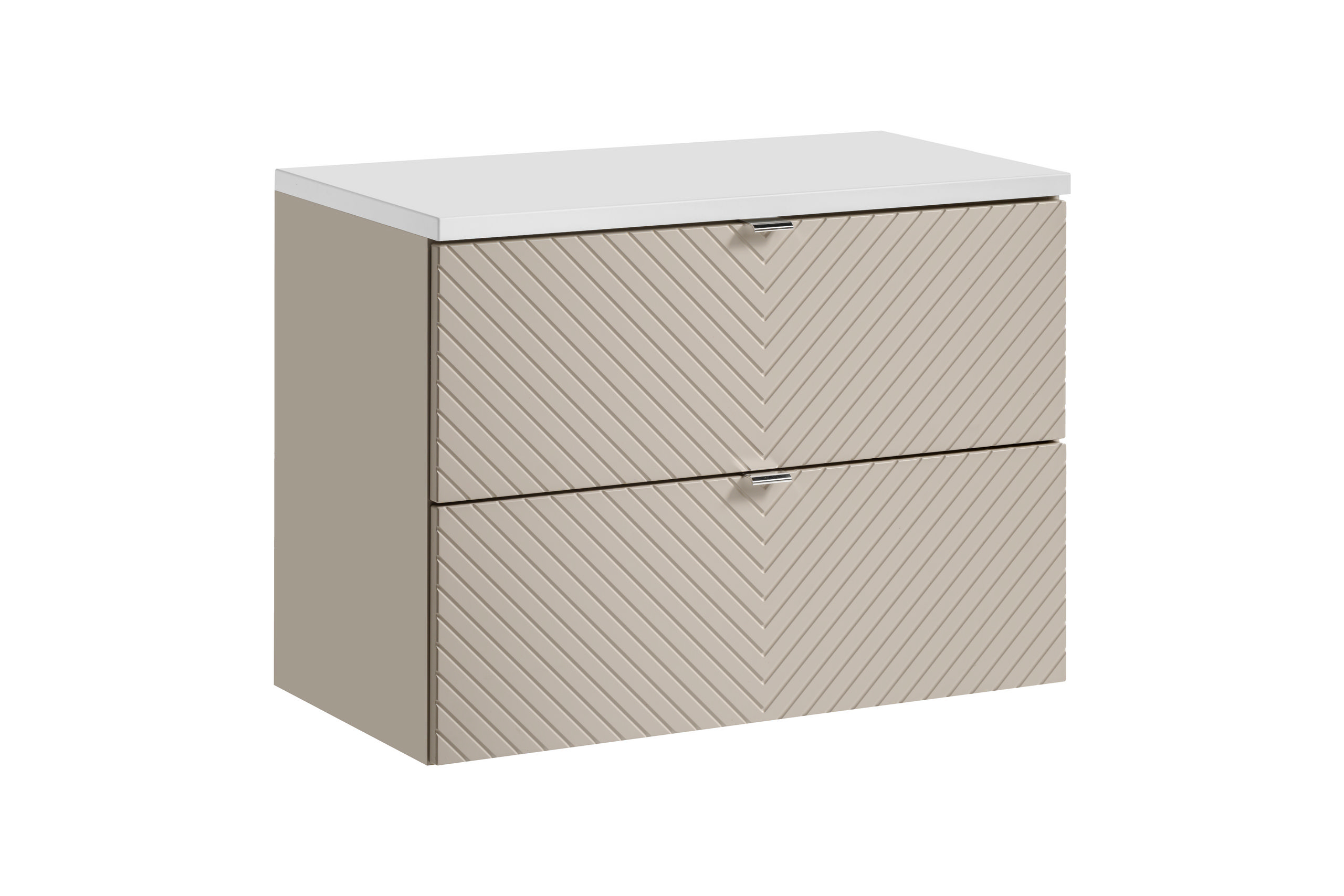 Pakabinama vonios spintelė su stalviršiumi 828A VIVO CASHMERE