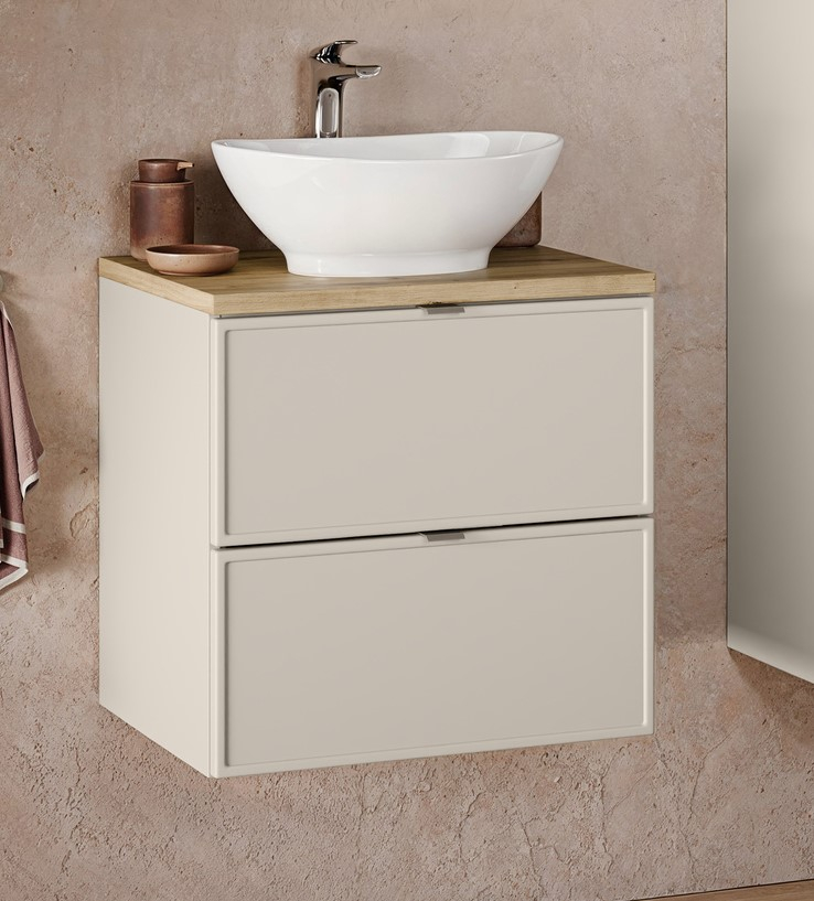 Pakabinama vonios spintelė su praustuvu 826A BELI CASHMERE