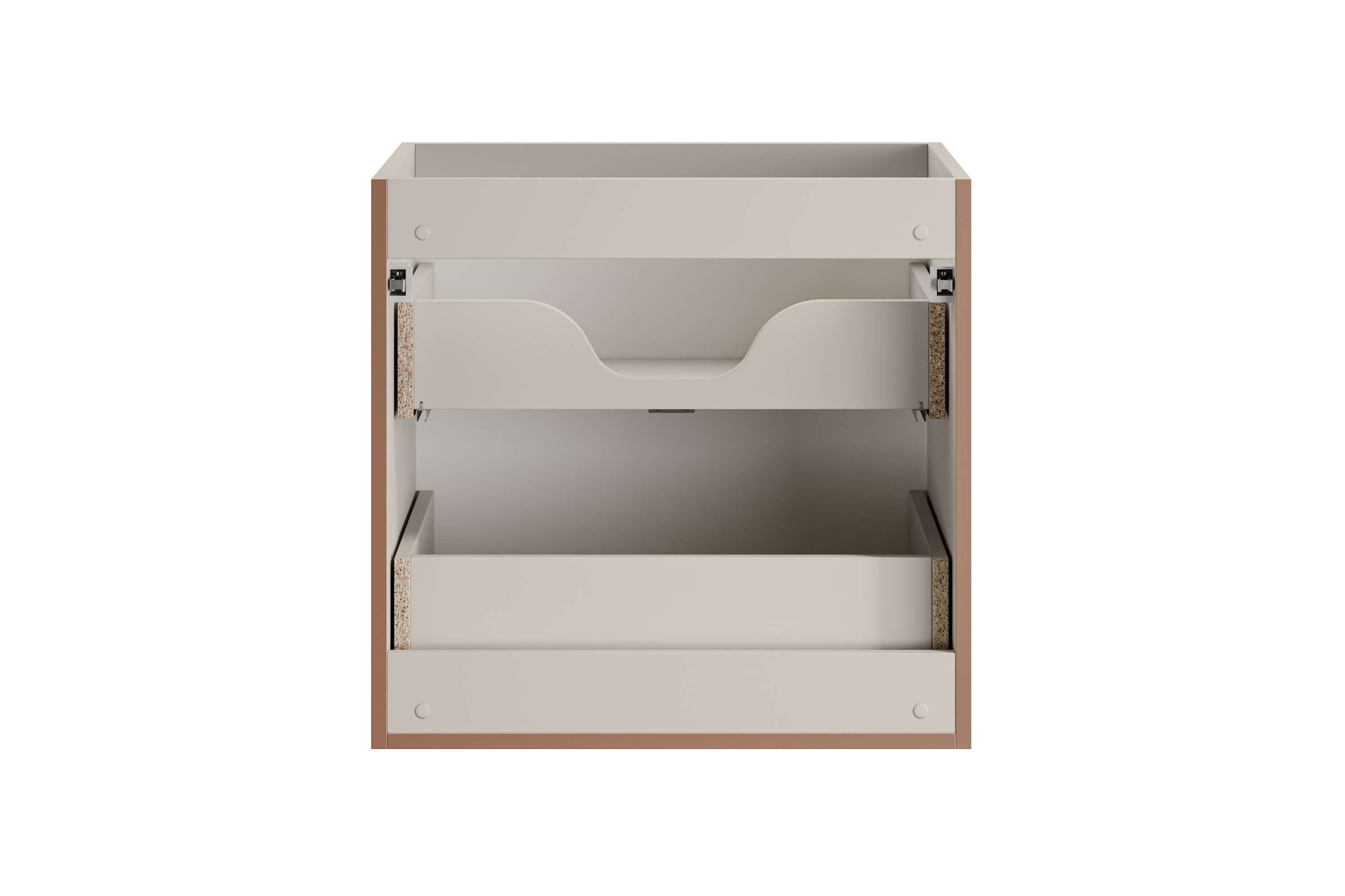 Pakabinama vonios spintelė su praustuvu 826A BELI CASHMERE