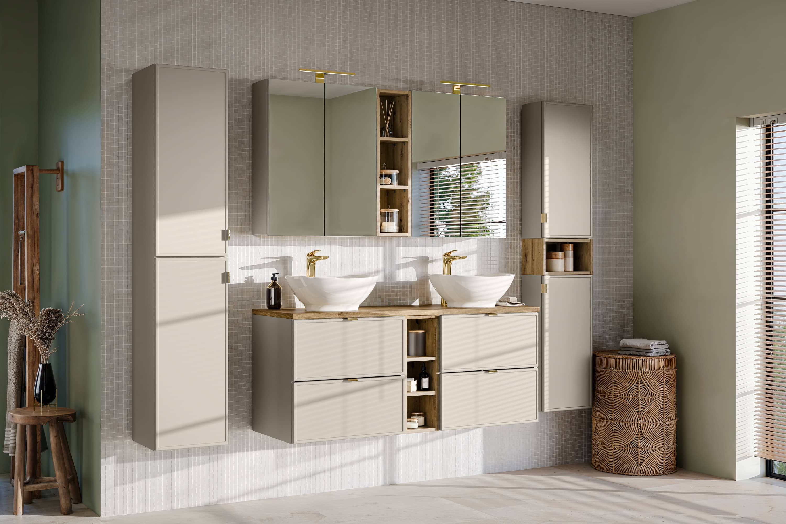 Pakabinama vonios spintelė 833 BELI CASHMERE