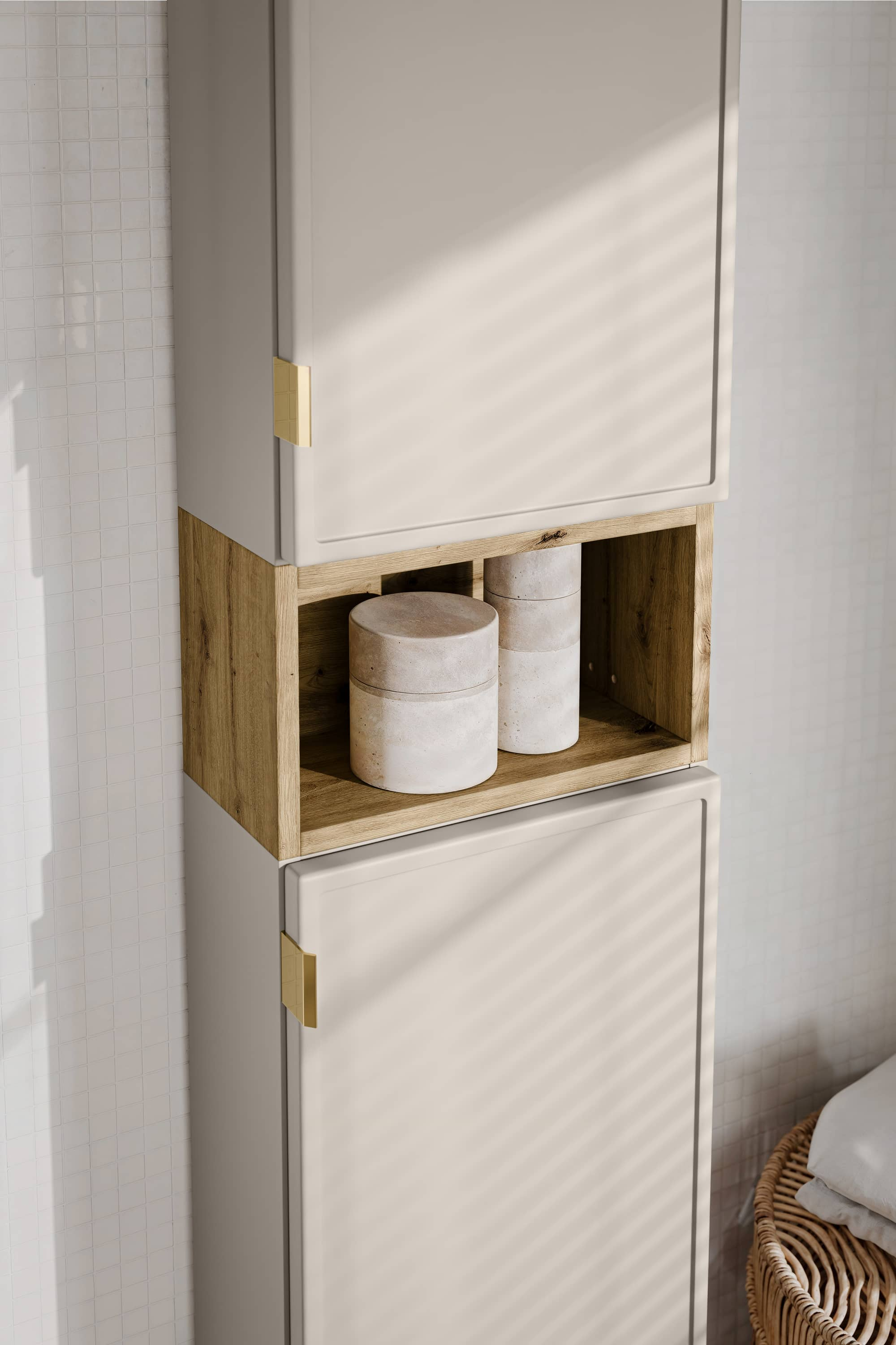 Pakabinama vonios spintelė 833 BELI CASHMERE