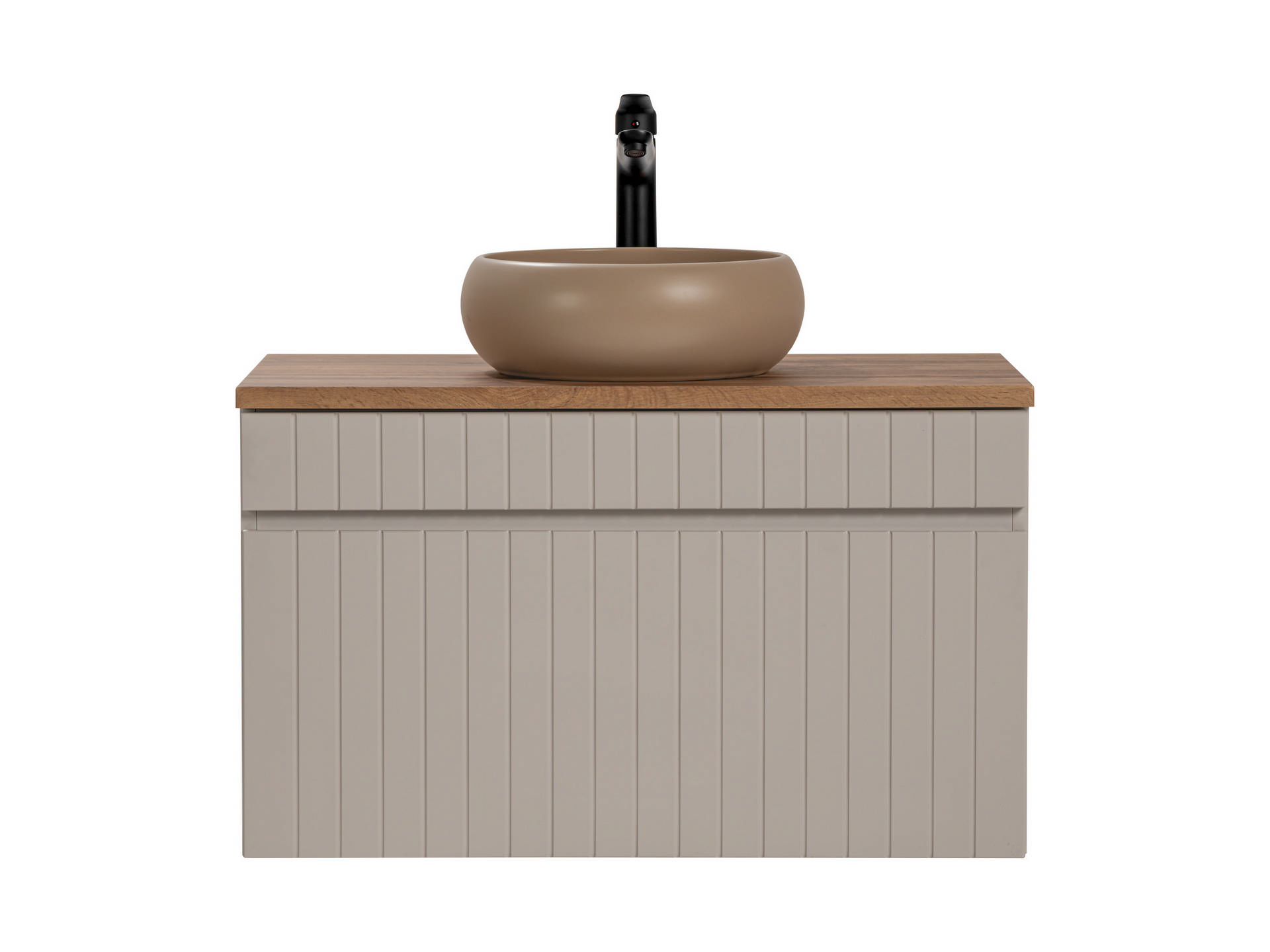 Pakabinama vonios spintelė su praustuvu 828A ICON CASHMERE