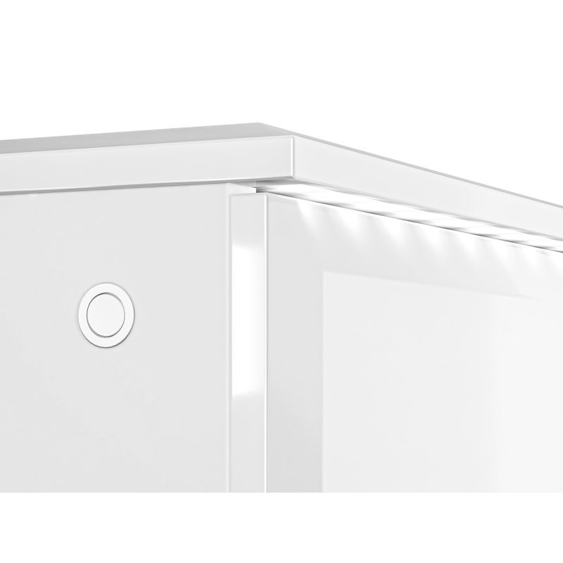 Spintelė su LED apšvietimu GLAMO, 87x41x85 cm