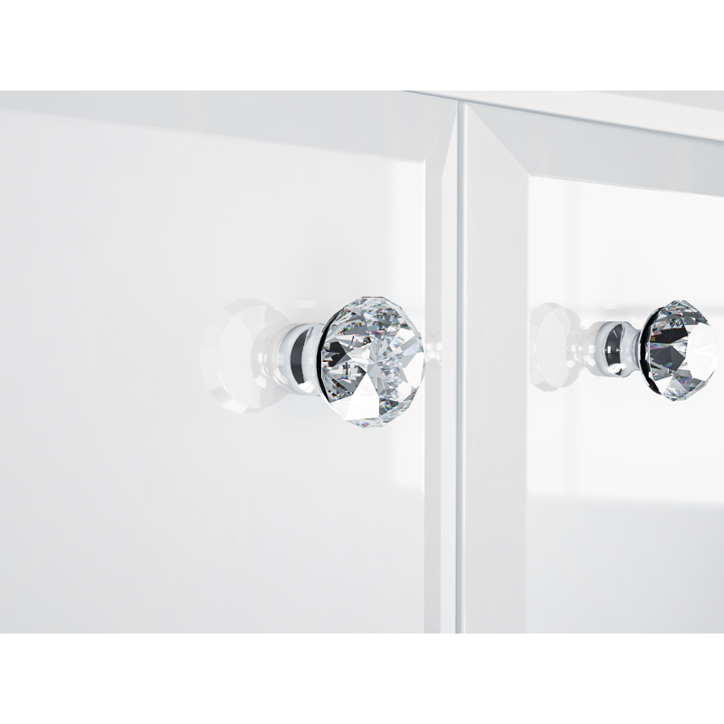 Spintelė su LED apšvietimu GLAMO, 87x41x85 cm