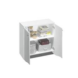 Spintelė su LED apšvietimu GLAMO, 87x41x85 cm