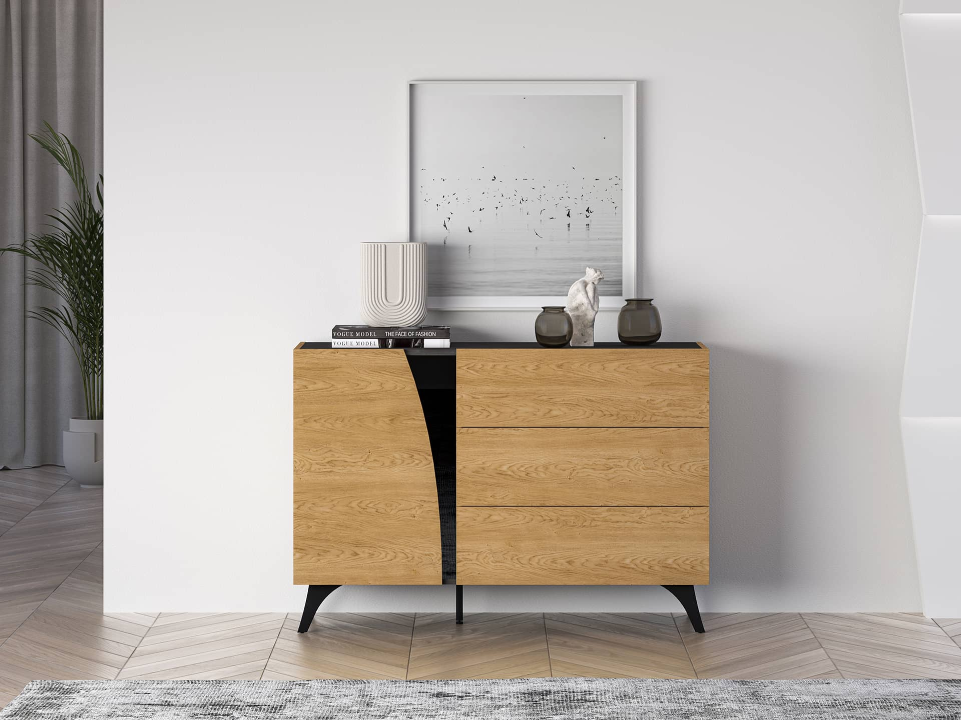 Komoda TOSCA, 120x40x82 cm