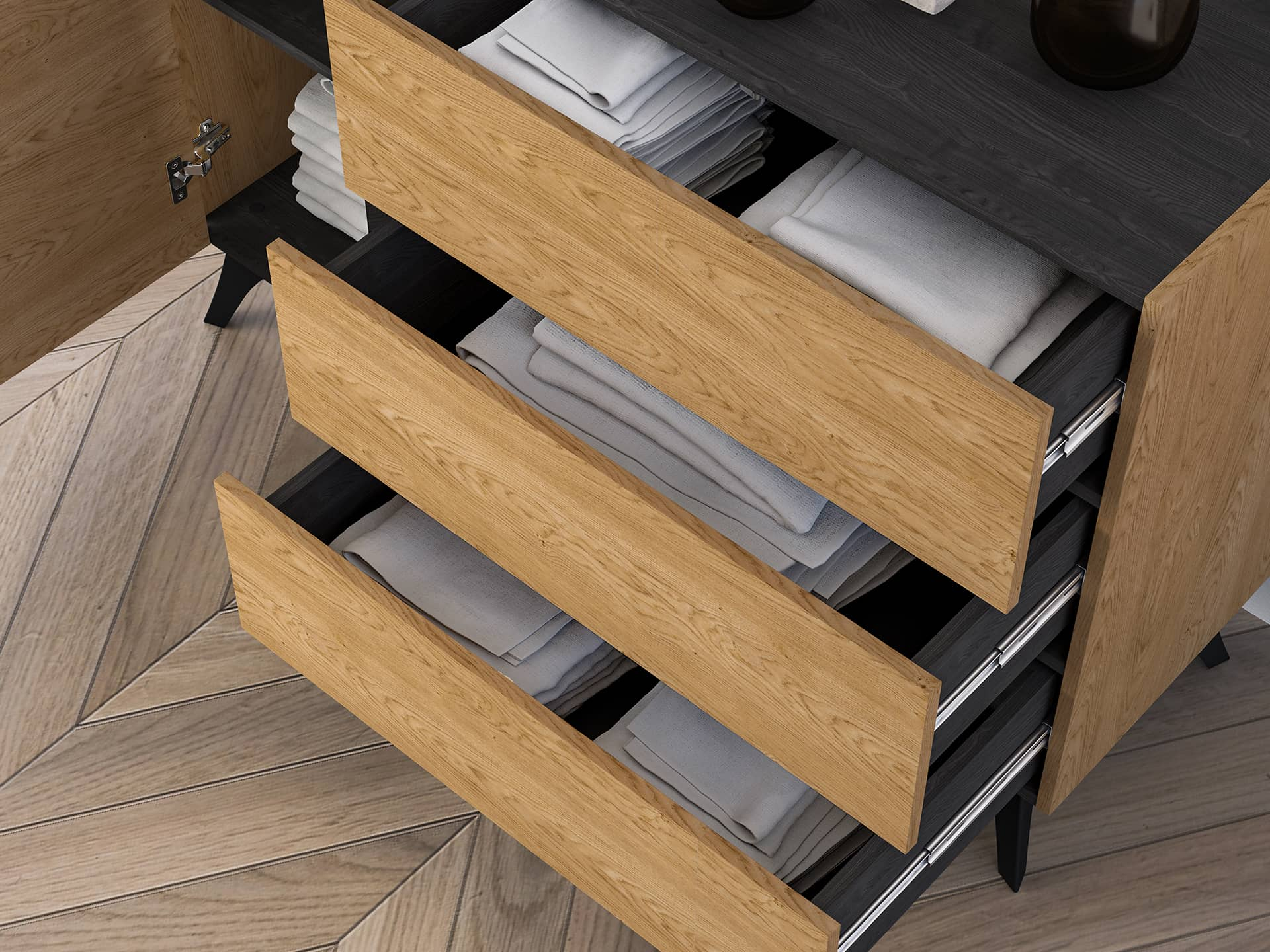 Komoda TOSCA, 120x40x82 cm