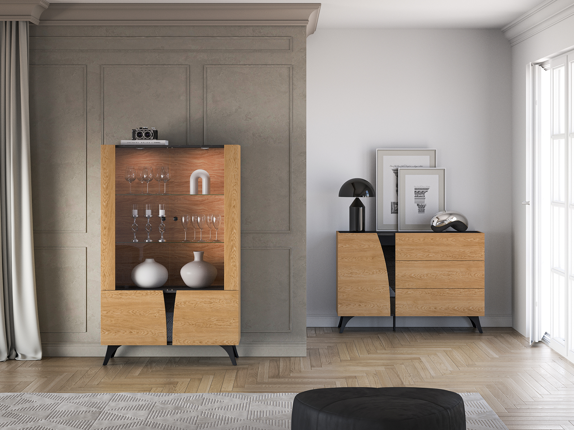 Komoda TOSCA, 120x40x82 cm