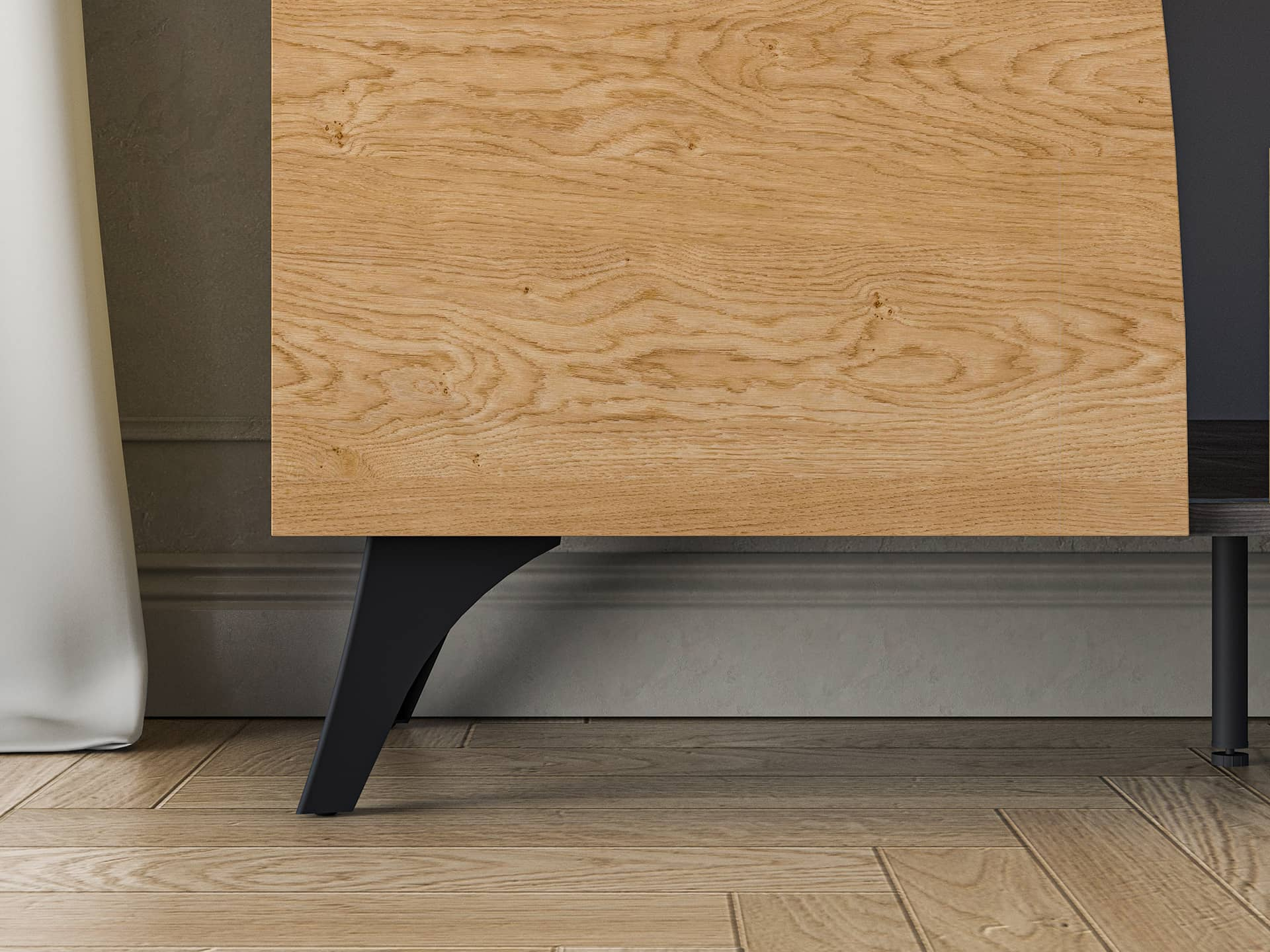 TV spintelė TOSCA, 180x40x52 cm