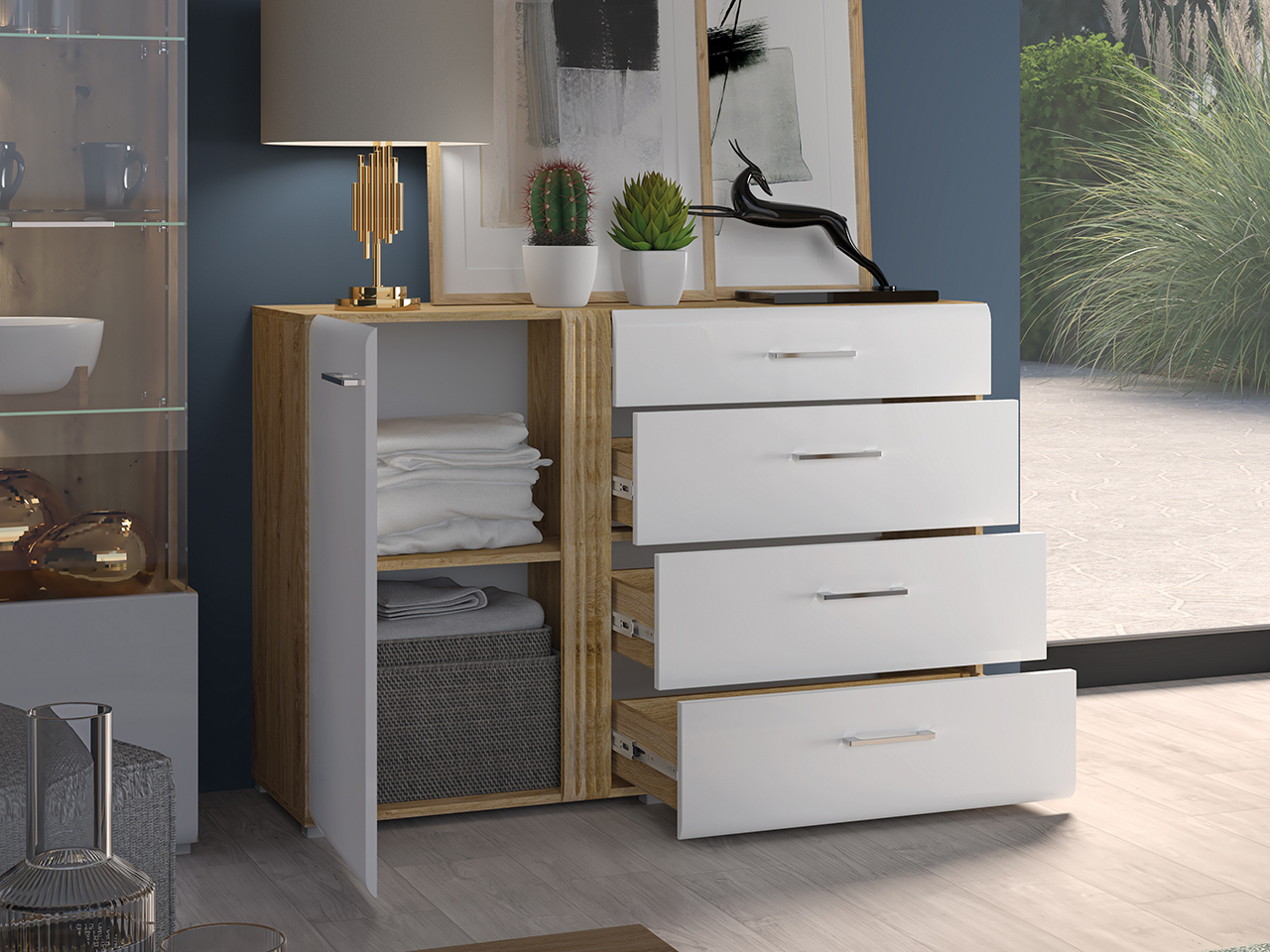 Komoda ADAG, 134x42x90 cm