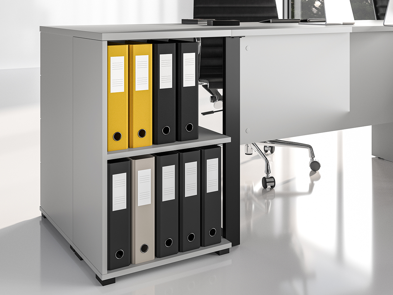 Pastatoma lentyna biurui BARDON, 27x46x74 cm