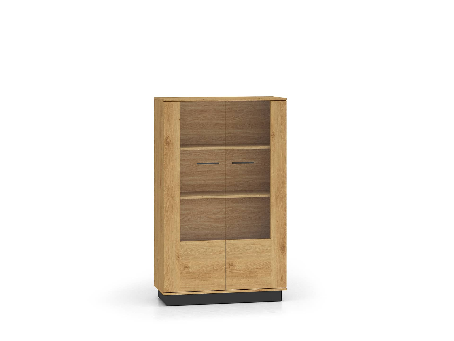 Dvidurė vitrina MODESA, 92x40x149 cm