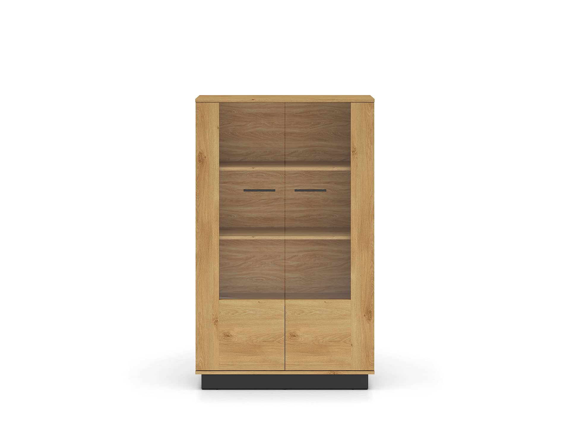 Dvidurė vitrina MODESA, 92x40x149 cm