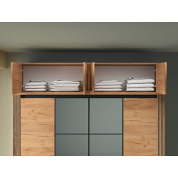 Antresolė spintai VASCA, 200x58x40 cm