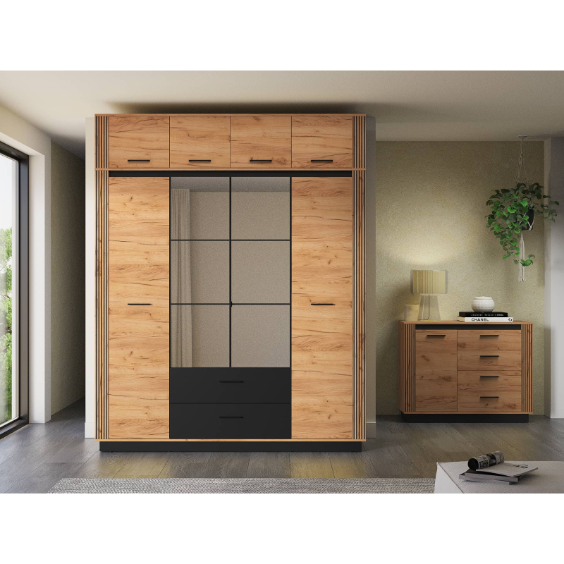 Antresolė spintai VASCA, 200x58x40 cm