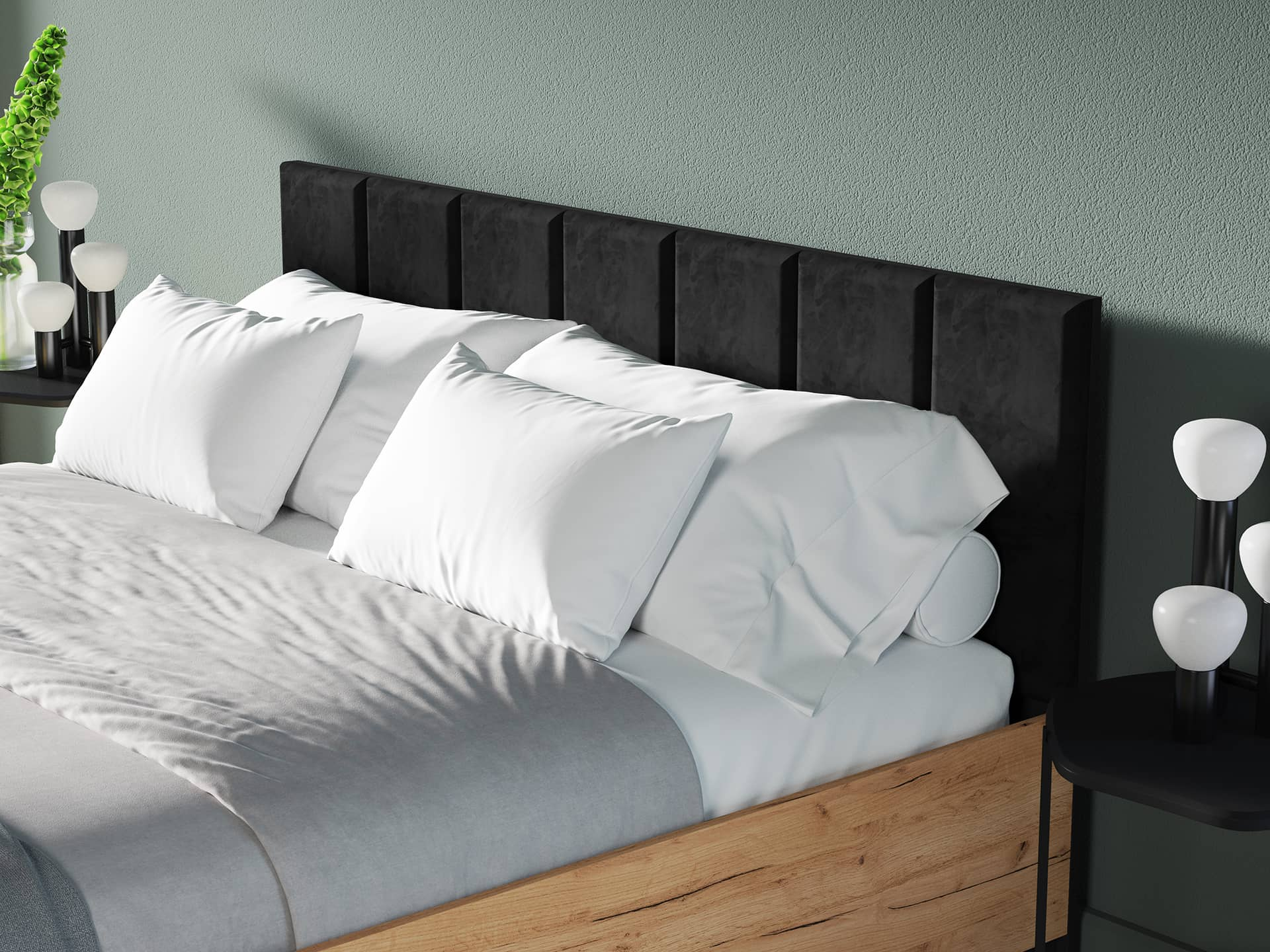 Lova 160 cm VASCA PLUS, 165x208x90 cm