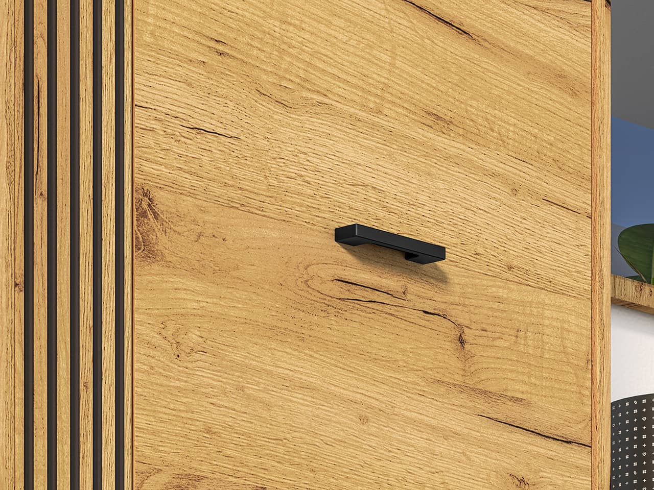 Prieškambario spinta VASCA, 60x34x200 cm