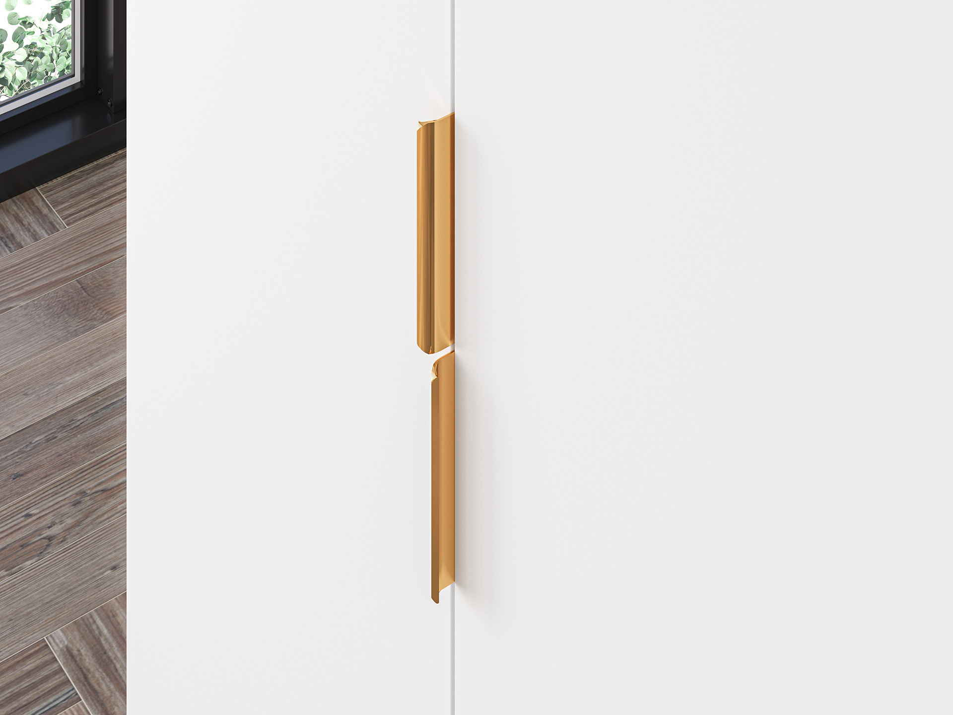 Dvidurė spinta VITERA, 92x53x195 cm