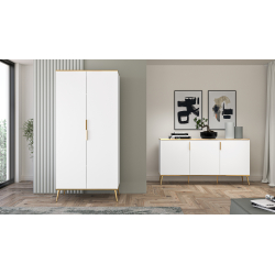 Dvidurė spinta VITERA, 92x53x195 cm