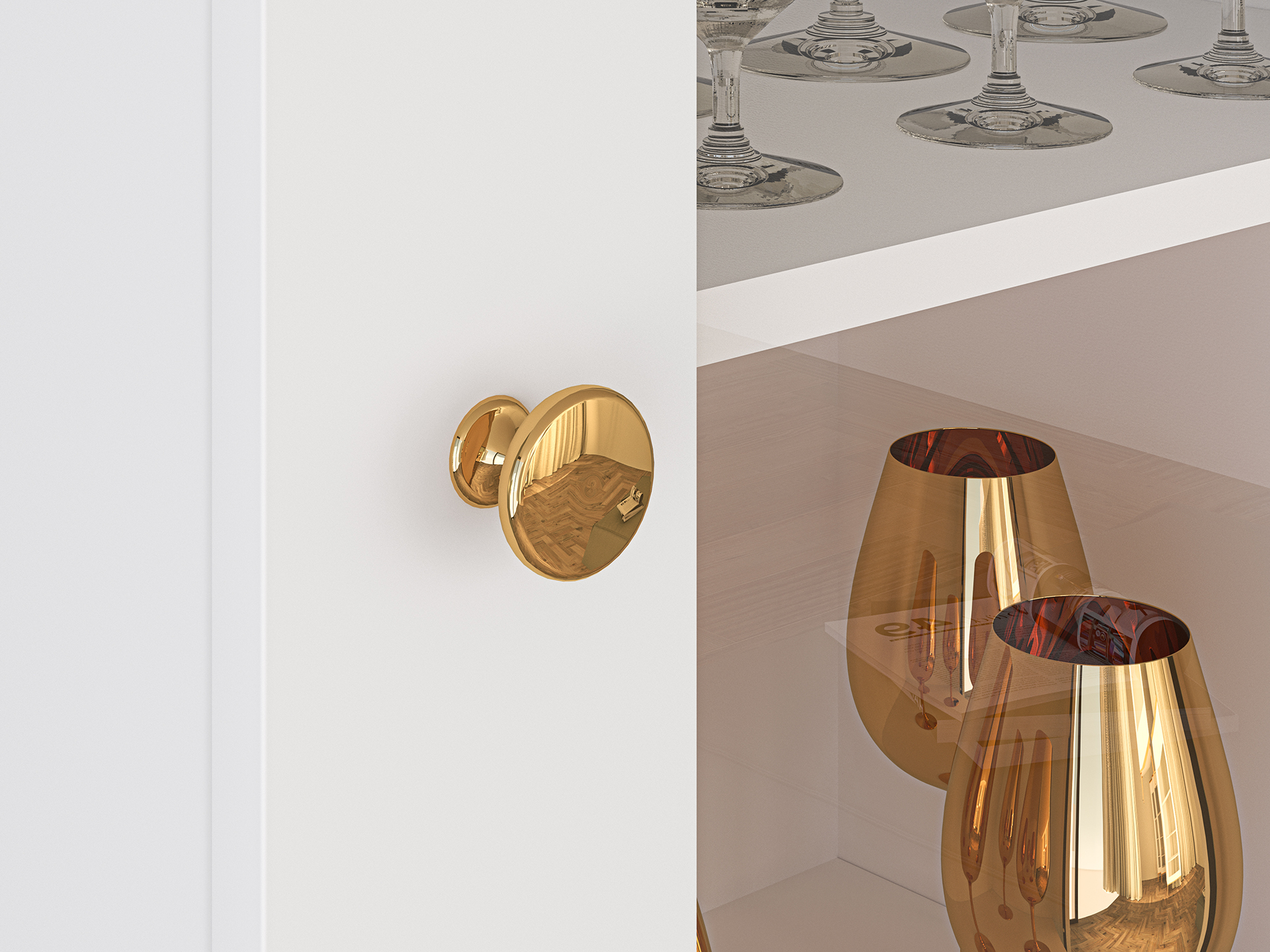 Siaura vitrina VITERA, 55x40x195 cm