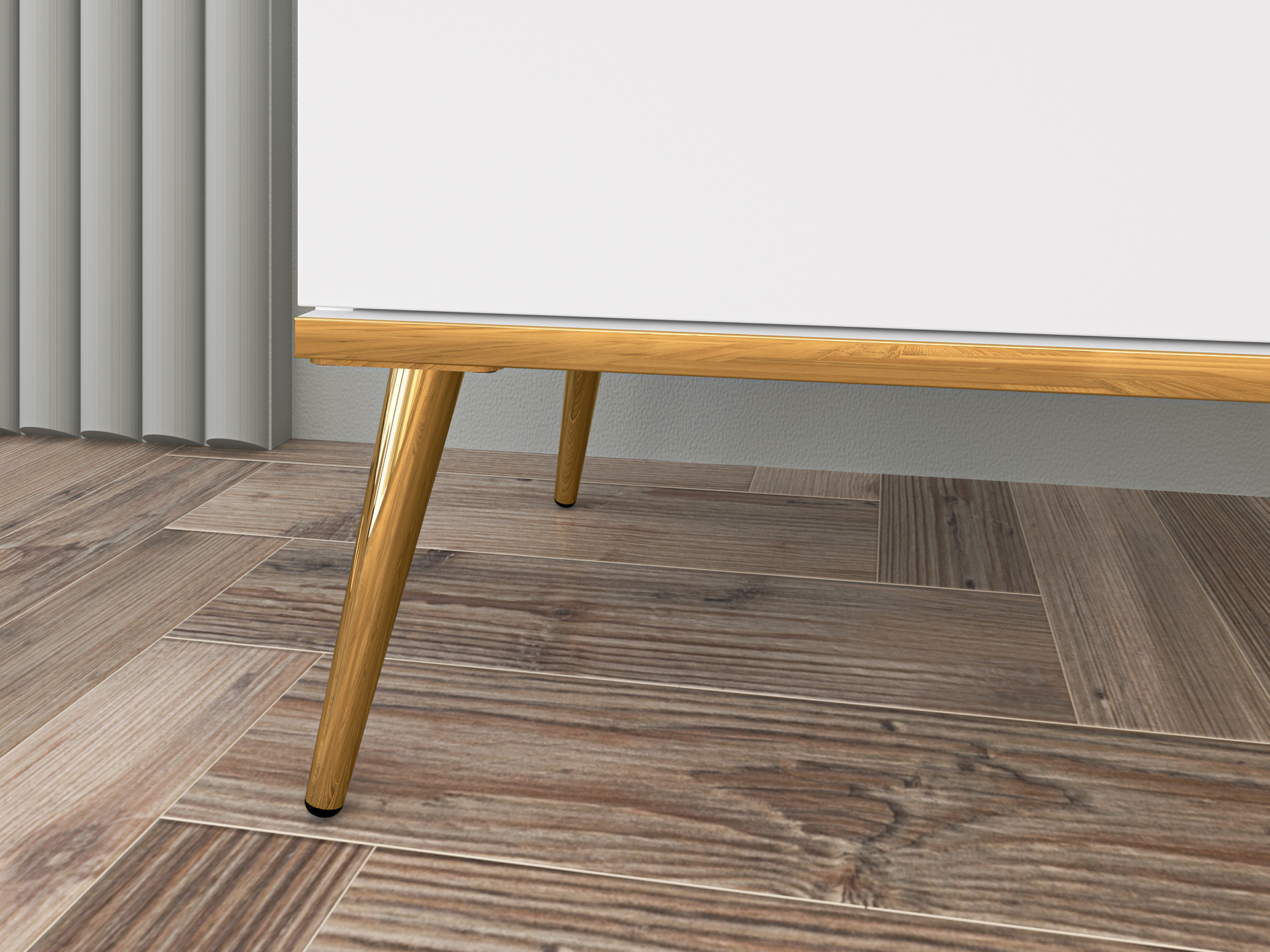 Siaura vitrina VITERA, 55x40x195 cm