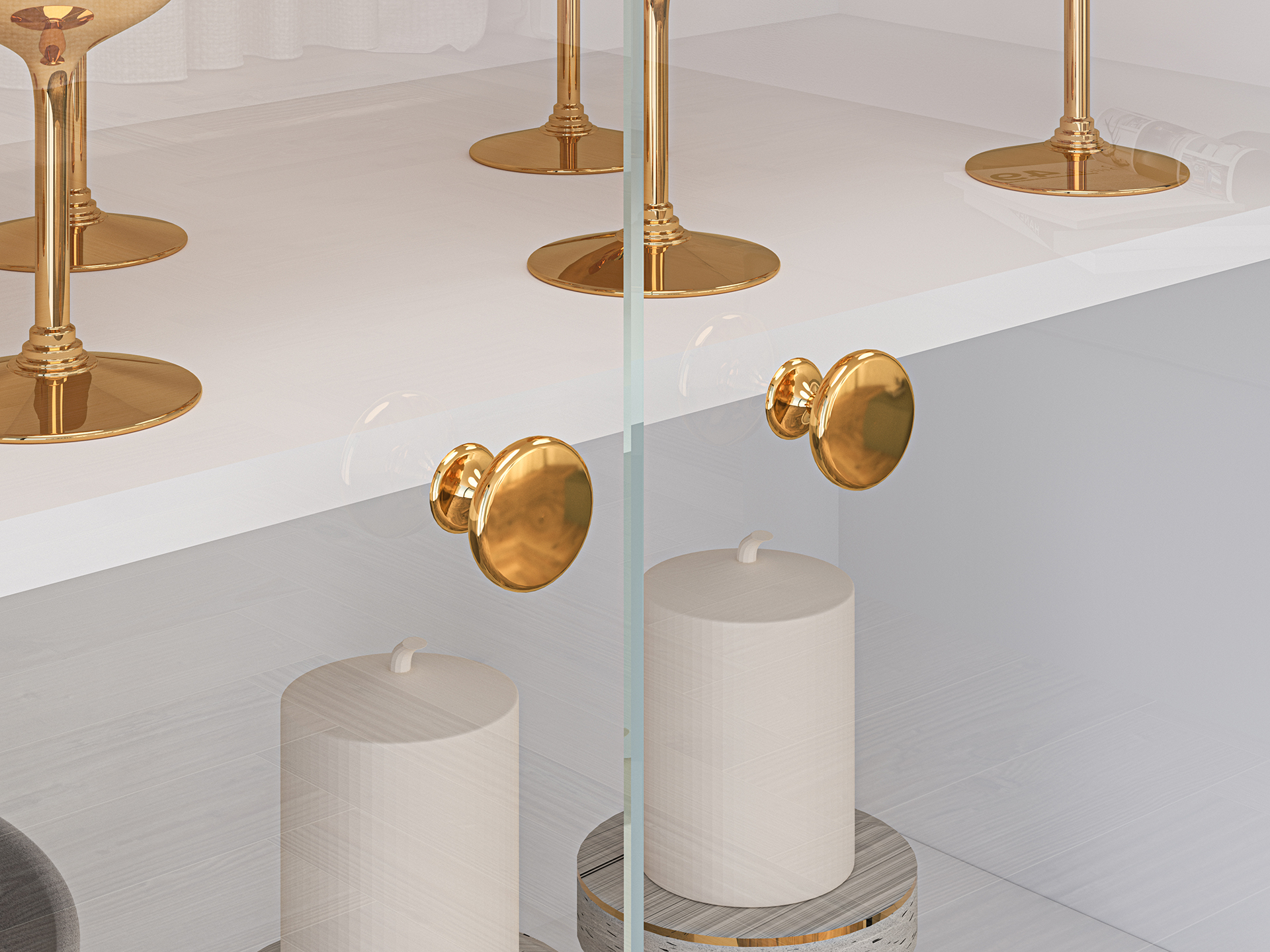 Vitrina VITERA, 92x40x152 cm