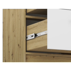 Komoda su lentynomis FINA, 120x42x93 cm