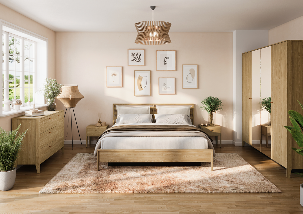 Lova 180 cm COZIE, 193x220x94 cm