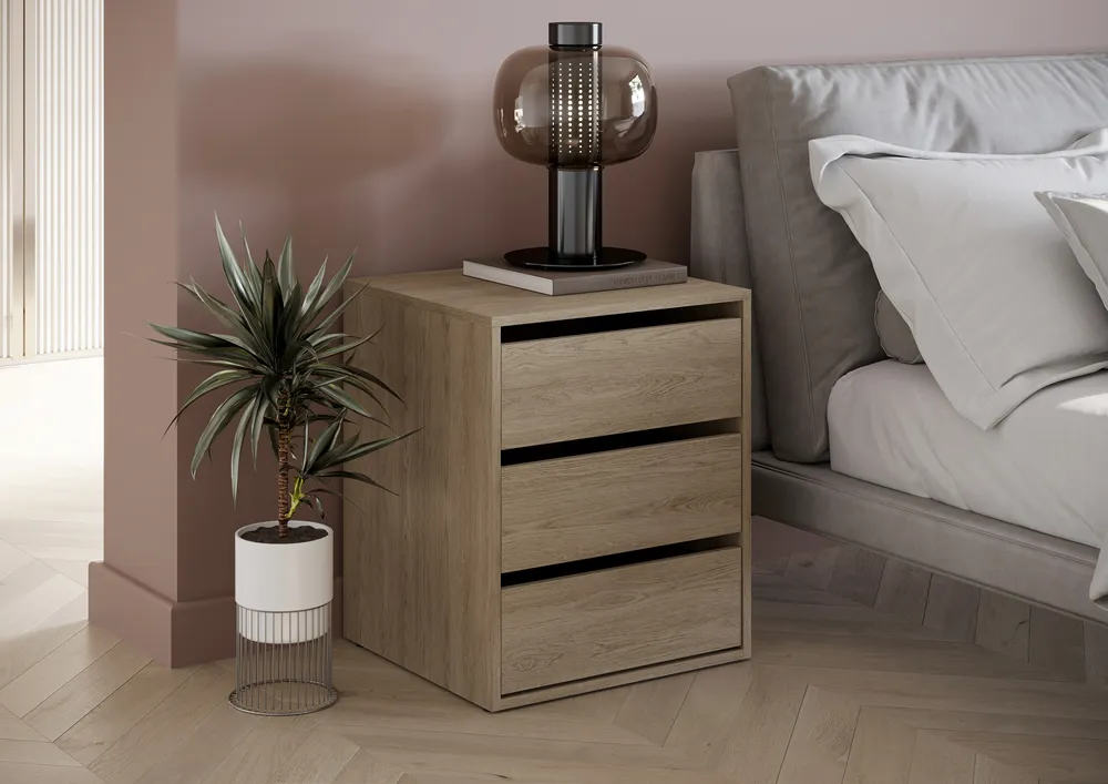 Komoda TIVOL, ąžuolo, 50x47x60 cm