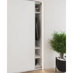 Savaime užsidarantys bėgeliai tridurėms spintoms MAXE