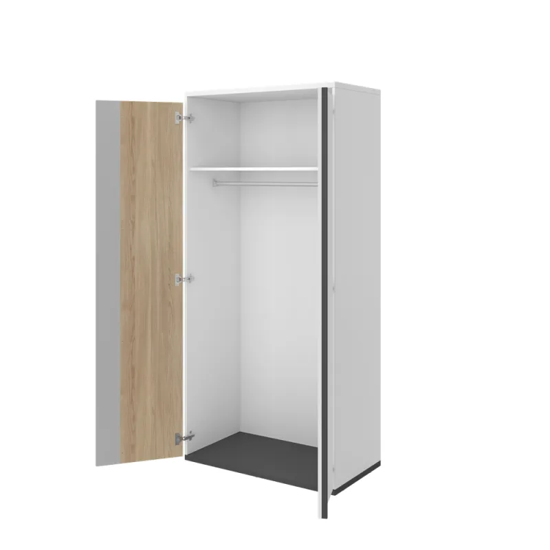 Dvidurė spinta IMOLO, 90x50x198 cm