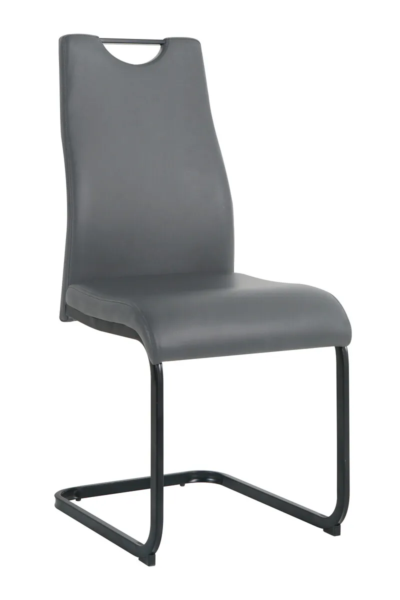 Kėdė MBL056, pilka, 42x56x98 cm