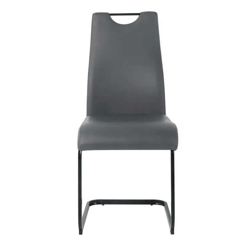 Kėdė MBL056, pilka, 42x56x98 cm