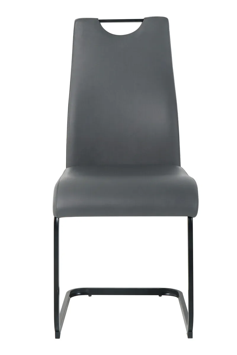 Kėdė MBL056, pilka, 42x56x98 cm