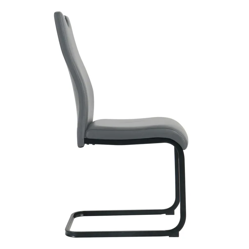 Kėdė MBL056, pilka, 42x56x98 cm