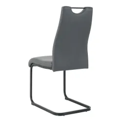 Kėdė MBL056, pilka, 42x56x98 cm