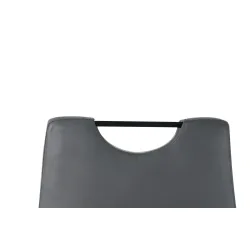 Kėdė MBL056, pilka, 42x56x98 cm