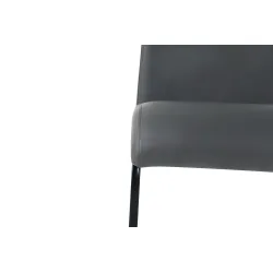 Kėdė MBL056, pilka, 42x56x98 cm