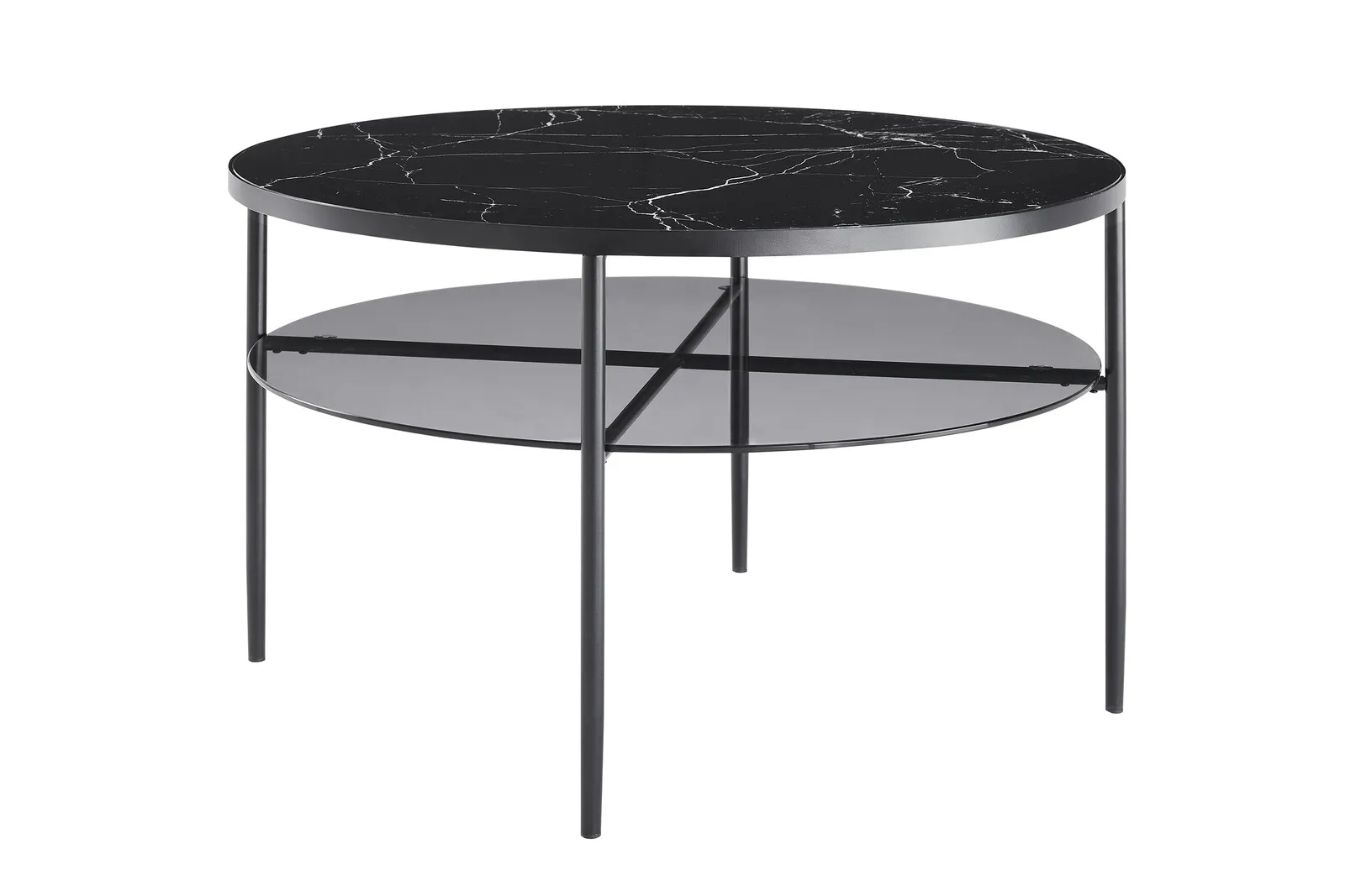 Žurnalinis staliukas SF905, 81x81x45 cm